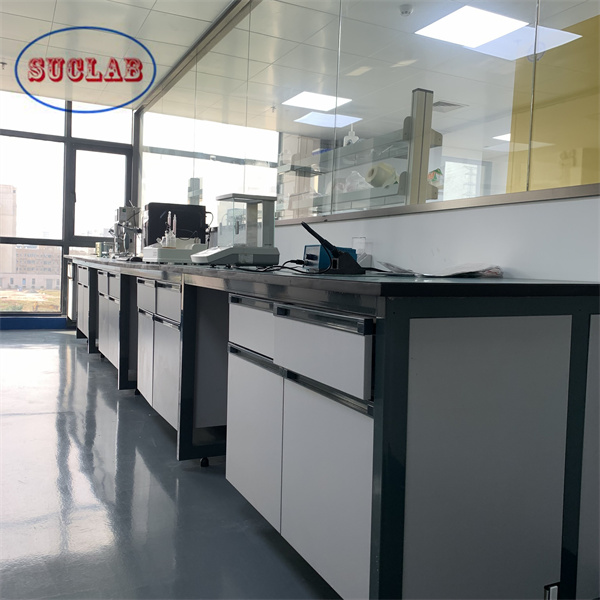 Φαινολικό ρητίνη countertops Χημεία Εργαστήριο πάγκο Εργαστήριο νησί πάγκο με κεραμική βαλβίδα πυρήνα βρύση 3