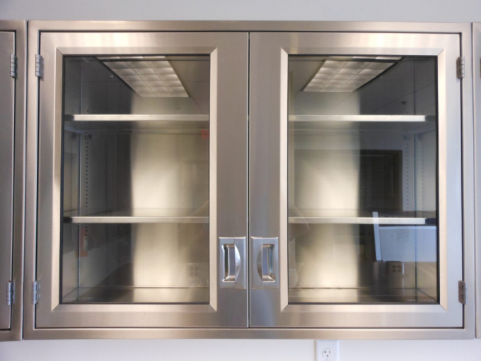 Πάτωμα πάγκων εργαστηρίων σχολικού ανοξείδωτου - τοποθετημένο αλκάλιο ανθεκτικό 8