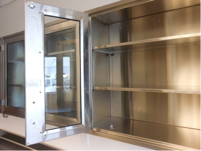 Πάτωμα πάγκων εργαστηρίων σχολικού ανοξείδωτου - τοποθετημένο αλκάλιο ανθεκτικό 7