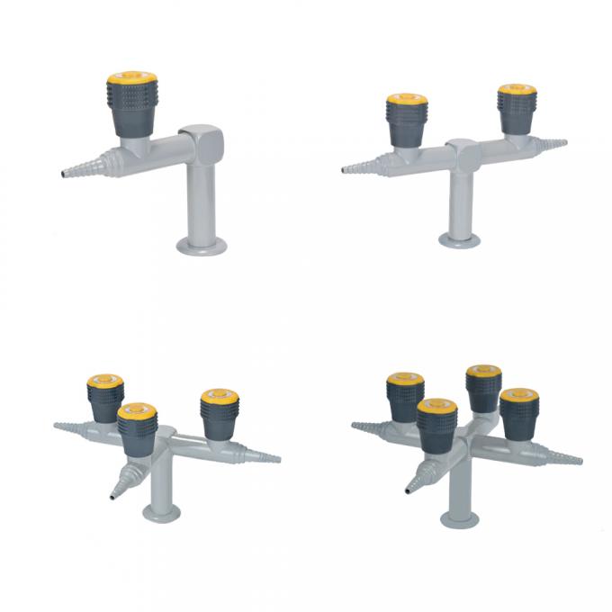 Πάτωμα πάγκων εργαστηρίων σχολικού ανοξείδωτου - τοποθετημένο αλκάλιο ανθεκτικό 19