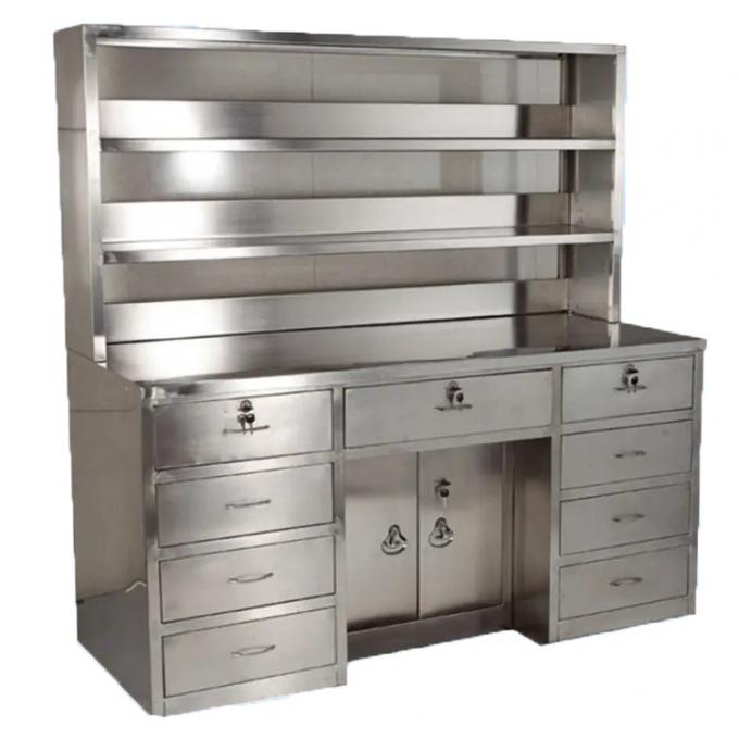 Πάτωμα πάγκων εργαστηρίων σχολικού ανοξείδωτου - τοποθετημένο αλκάλιο ανθεκτικό 24