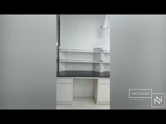 Ανθεκτικά εργαστηριακά τραπέζια χημείας από χάλυβα με ανθεκτικά στα χημικά επιτραπέζια από λαμινίτη