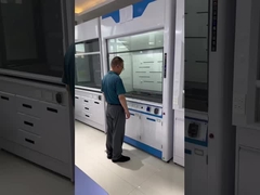 Υψηλό εργαστηριακό καπό εξάτμισης με PP βρύση και νιπτήρα καπνός καπό