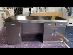 Πρακτική εξέταση κατά περίπτωση Multiscene πάγκων εργαστηρίων ανοξείδωτου μετάλλων αδιάβροχο