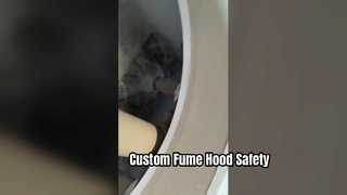 Μια πιο προσεκτική ματιά: Customized Made Lab Fume Hoods With Wet Scrubber Company Manual Control System