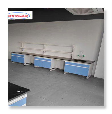 Καλή τιμή 120cm x 60cm x 90cm Χημεία Εργαστήριο πάγκο - ομαλή επιφάνεια - Παρέχεται με συρτάρια σε απευθείας σύνδεση