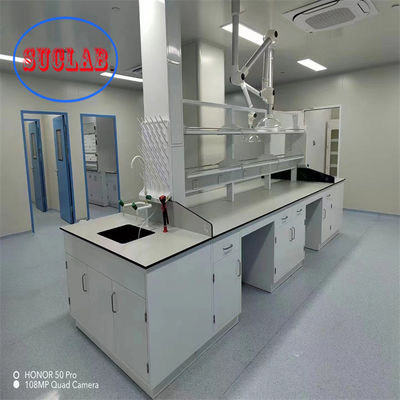 Καλή τιμή Γκρι λευκά έπιπλα εργαστηρίου με ράφια Υποστημικό ντουλάπι από χάλυβα για αποθήκευση οργανισμού εργαστηρίου σε απευθείας σύνδεση