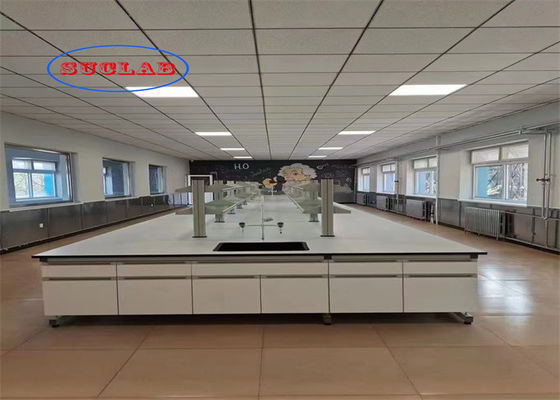 Καλή τιμή DTC105 DEG Εργαστηριακό εξοπλισμό χημείας με κλωστή Εργαστηριακό πάγκο προστασίας από πυρκαγιά και πλακέτες εργασίας πολλαπλής ρητίνης σε απευθείας σύνδεση