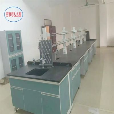 Καλή τιμή Προσαρμοσμένα εργαστηριακά εργαστηριακά έπιπλα κατασκευαστές με χημικά ανθεκτική επιφάνεια laminate εργασίας και υψηλή ασφάλεια σε απευθείας σύνδεση