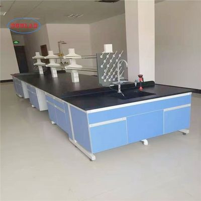 Καλή τιμή Ορισμένες συναρμολογήσεις απαιτούνται Κατασκευαστές Εργαστηριακού Έπιπλου Χημείας με Ανθεκτική στα Χημικά Εργασιακή Επιφάνεια Λαμινισμένου σε απευθείας σύνδεση