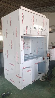 Καλή τιμή Explosion-proof Fume Hood with Wet Scrubber Maker Airflow 100m3/h Safety System Anti-static σε απευθείας σύνδεση