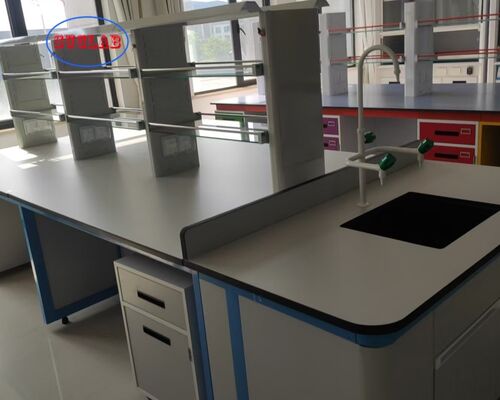 Καλή τιμή Multi-Functional Socket Full Steel Laboratory Benches With Customizable Dimensions L1500 750 W 800 850mm H σε απευθείας σύνδεση