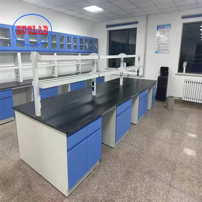 Καλή τιμή Εύκολη εγκατάσταση Εργαστηριακά έπιπλα χημείας για βελτιωμένη εργαστηριακή εμπειρία σε απευθείας σύνδεση
