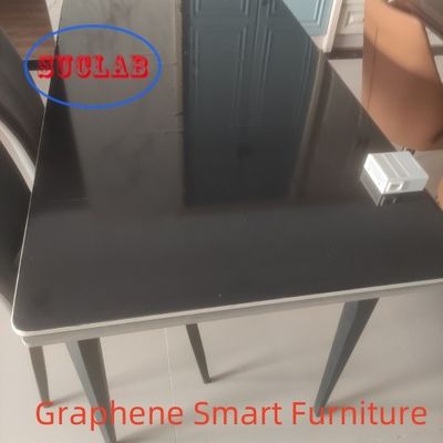 Καλή τιμή Περιοχή θερμοκρασίας 25-60 βαθμοί Κελσίου Θέρμανση γραφείου με γραφείο Tabla Worktop με πολλαπλές ζώνες θέρμανσης και προστασία από υπερθέρμανση σε απευθείας σύνδεση
