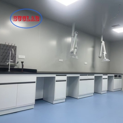 Καλή τιμή Πολυλειτουργικό Socket Chemistry Lab Bench Agency με DTC 105°/175° Hinge Hinge από ανοξείδωτο χάλυβα και Epoxy Resin Sink σε απευθείας σύνδεση
