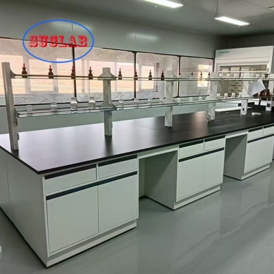 Καλή τιμή OEM ODM Χημεία Εργαστήριο Bench Εισαγωγείς Χάλυβα ξύλο υλικό για πειράματα σε απευθείας σύνδεση